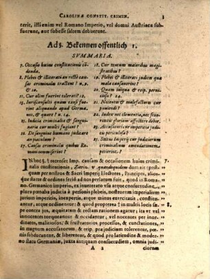 Commentarius rationalis in Carolinam sanctionem criminalem, vulgo die Halßgerichts-Ordnung dictam