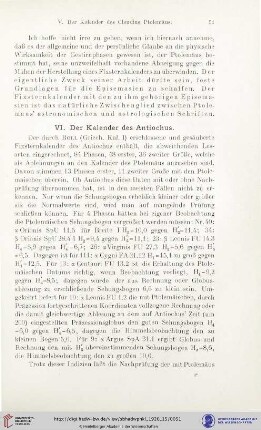 VI. Der Kalender des Antiochus