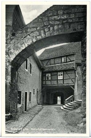 Radeberg. Schlosshof Klippenstein