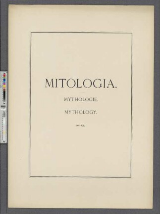 Mitologia.