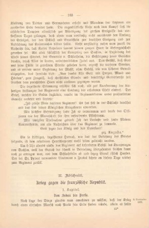 II. Abschnitt. Krieg gegen die französische Republik