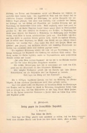 II. Abschnitt. Krieg gegen die französische Republik