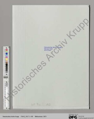 Schreiben von Alfred Krupp an die Prokura zu Anfeindungen gegenüber Krupp (Abschrift)