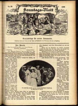 Ausgabe vom Sonntag, den 22. Juli 1906.