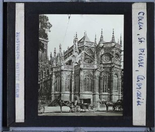 Caen, Saint-Pierre : Chorseite