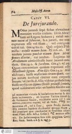 CAP. VI. De Jurejurando.