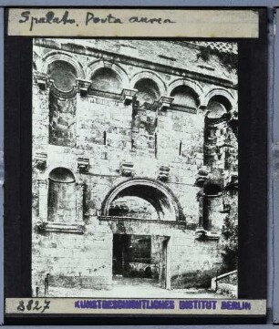 Split, Diokletianpalast,Split, Porta Aurea