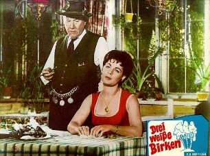 Drei weiße Birken