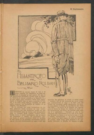 El misántropo : Ilustró Willy