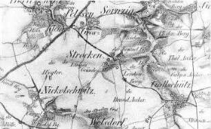 Großweitzschen-Strocken. Oberreit, Sect. Oschatz, 1839/40