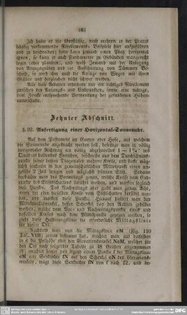 Zehnter Abschnitt.