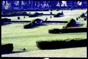 Meran (Südtirol, Italien): Galopp-Hindernis Rennen