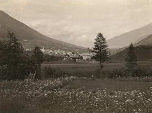 Stubaital : Fulpmes im Stubaital. Blick talabwärts