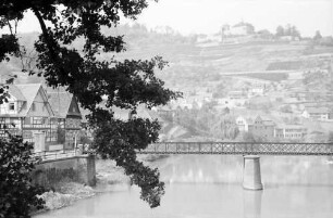 Obertsrot: Murgbrücke und Schloss Eberstein