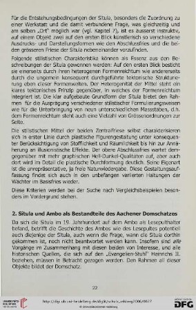 2. Situla und Ambo als Bestandteile des Aachener Domschatzes