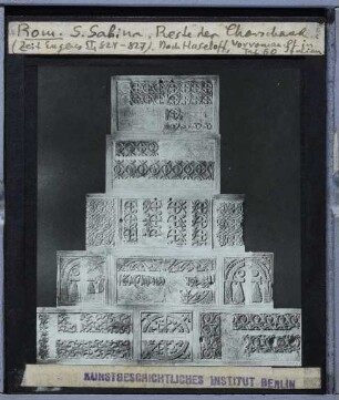 Santa Sabina : Reste der Chorschranken