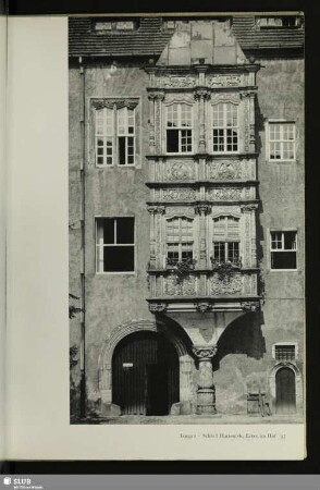 Torgau. Schloß Hartenfels, Erker im Hof