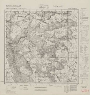2994 Nowawes, Topographische Karte 1:25000 (4cm - Karte)