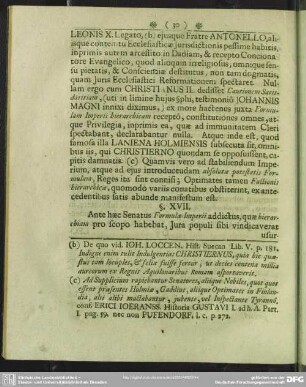 § XVII. Sub Gustavo I.
