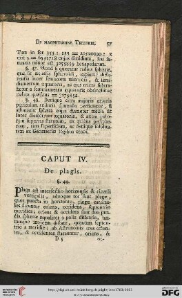 Caput IV.: De plagis