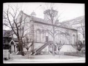 Stadttheater, Schweinfurt: Ansicht von Osten (Negativ zu Inv. TBS 259,02)
