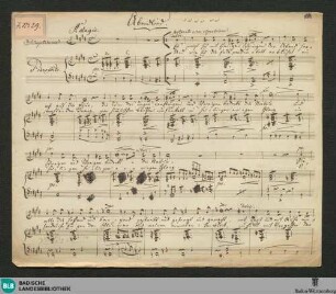 Abendlied - JWK Mus.Ms. 290 q : V, pf; E; op. 171/5a, StrK op. 171/5a