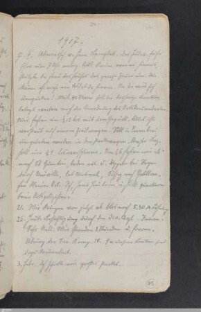 3. Februar 1917 - 28. Februar 1917