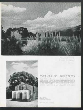 Escenarios nuestros