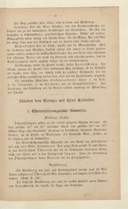 Staaten von Europa mit ihren Colonien