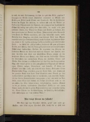 Wer trägt hieran die Schuld?