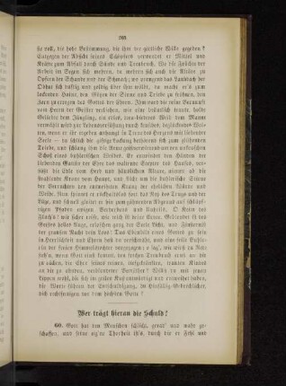 Wer trägt hieran die Schuld?