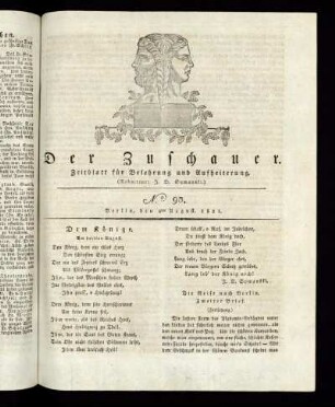 No. 93 - 4. August 1821