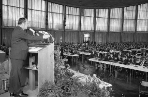 Sonderparteitag der CDU Baden-Württemberg zur Eröffnung des Bundestagswahlkampfs 1972
