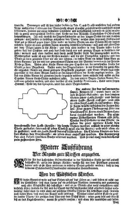 Weitere Außführung Der Reguln gute Kirchen anzugeben.