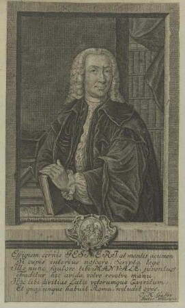 Bildnis des Johann Matthias Gesner
