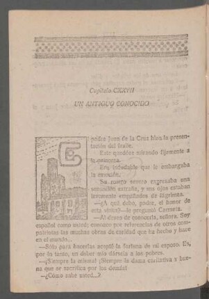 Capítulo CXXVII - Un antiguo conocido