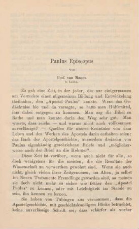 395-431 Paulus Episcopus