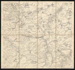 Äquidistantenkarte 82 : Section Kreischa, 1908 : Section Kreischa. - 1:25000. - Leipzig: Giesecke & Devrient, 1908. - 1 Kt.