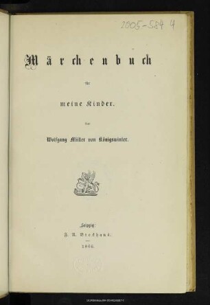 Märchenbuch für meine Kinder