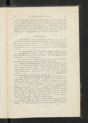 Schlusssätze.