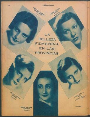 La belleza femenina en las provincias [Fotografías]