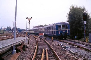 Hamburg: Bahnhof Barmbek: Gleisumbau
