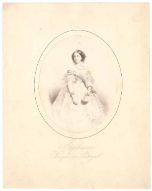 Portrait von Königin Stephanie von Portugal