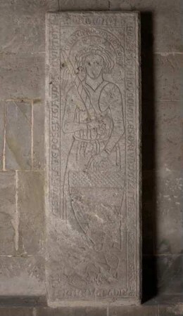 Grabplatte für den Ritter Friedrich von Hoym, gestorben 1391