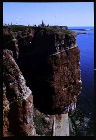 Helgoland: Felsenklippe