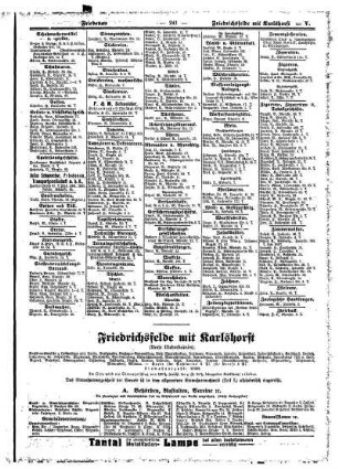 Friedrichsfelde mit Karlshorst