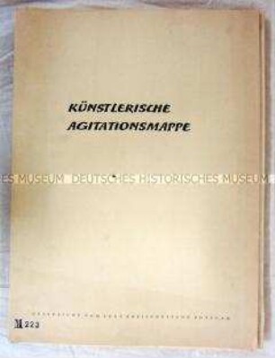 Grafikmappe zu den 8. Arbeiterfestspielen in Potsdam