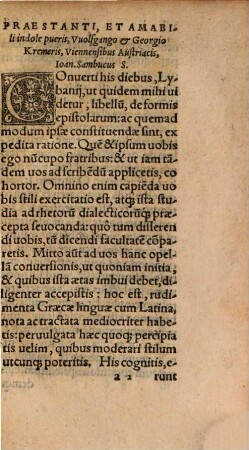 Epistolarum conscribendarum methodus : una cum exemplis incerti autoris, graece et latine