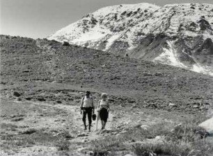Wanderer in der Umgebung von Serfaus