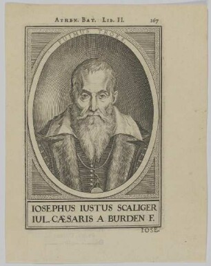 Bildnis des Iosephus Iustus Scaliger